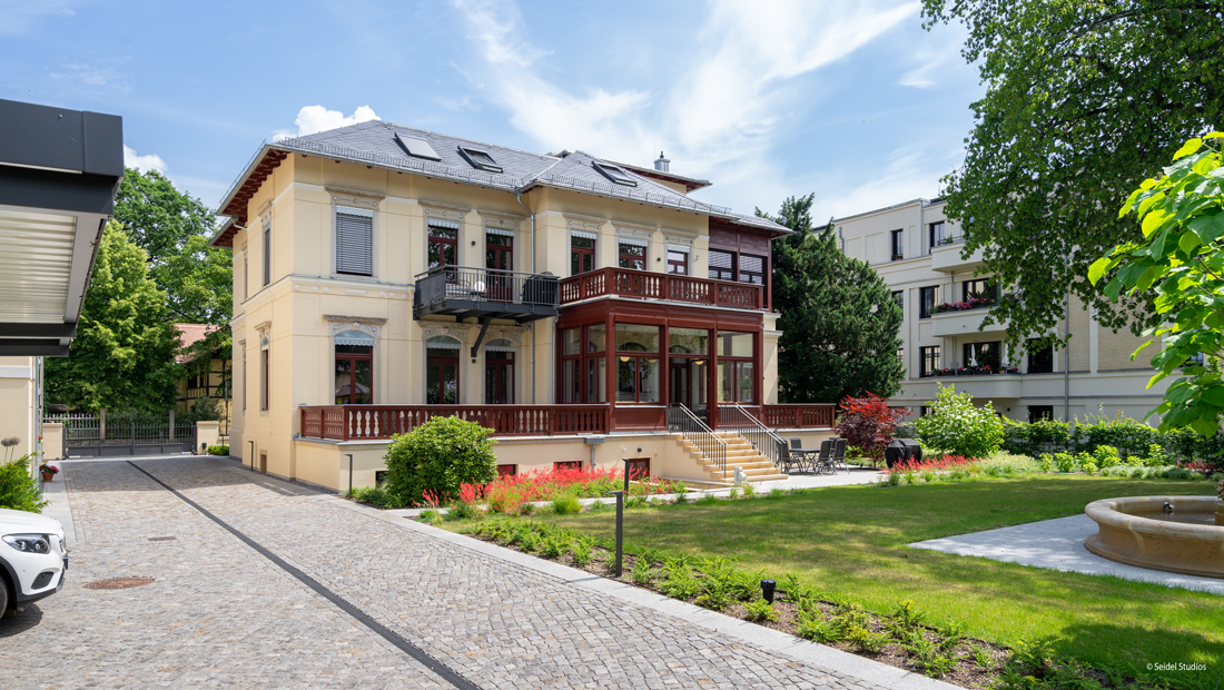 Büro Villa Dresden- Außenansicht- Seidelstudios